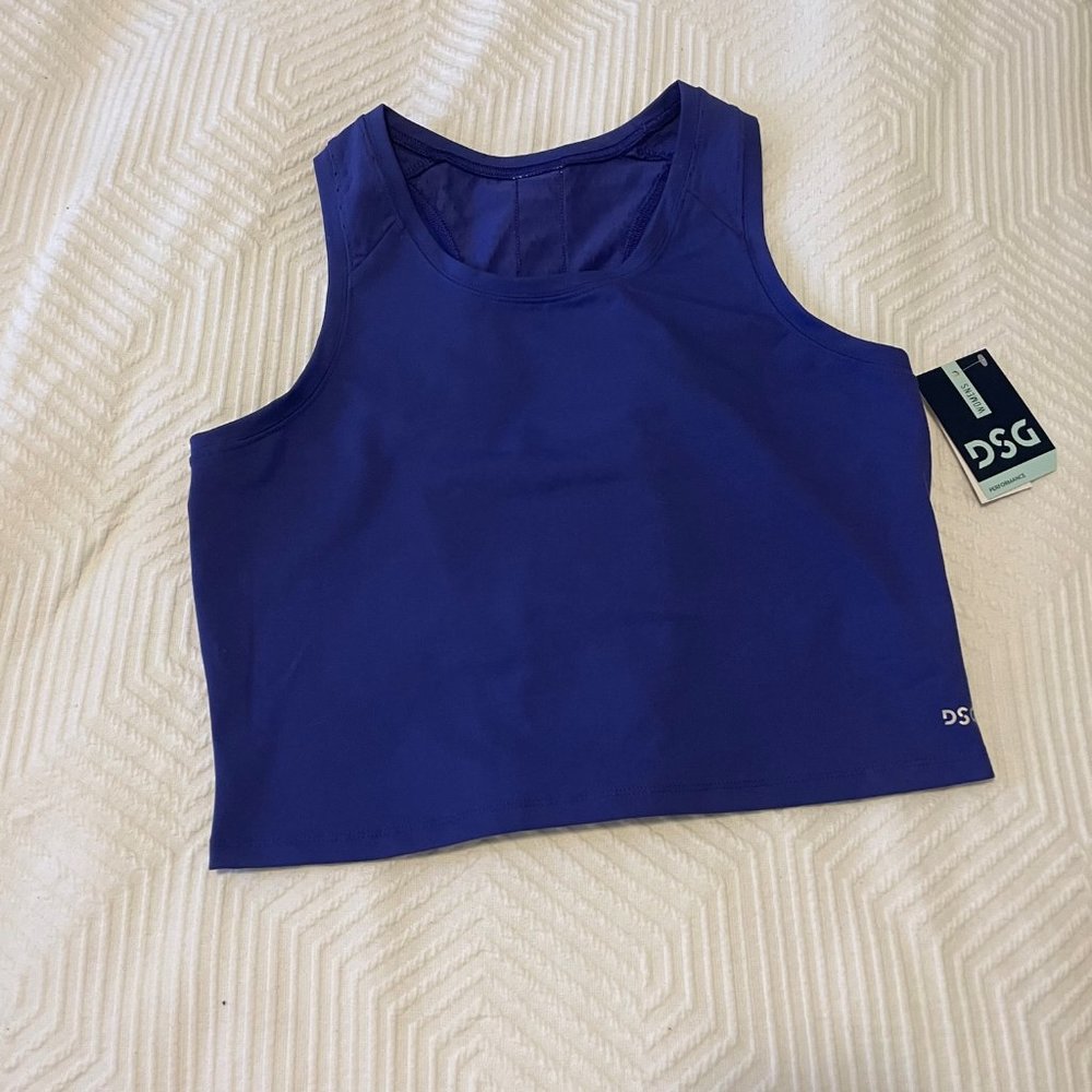 Crop Workout Tank - Size Medium